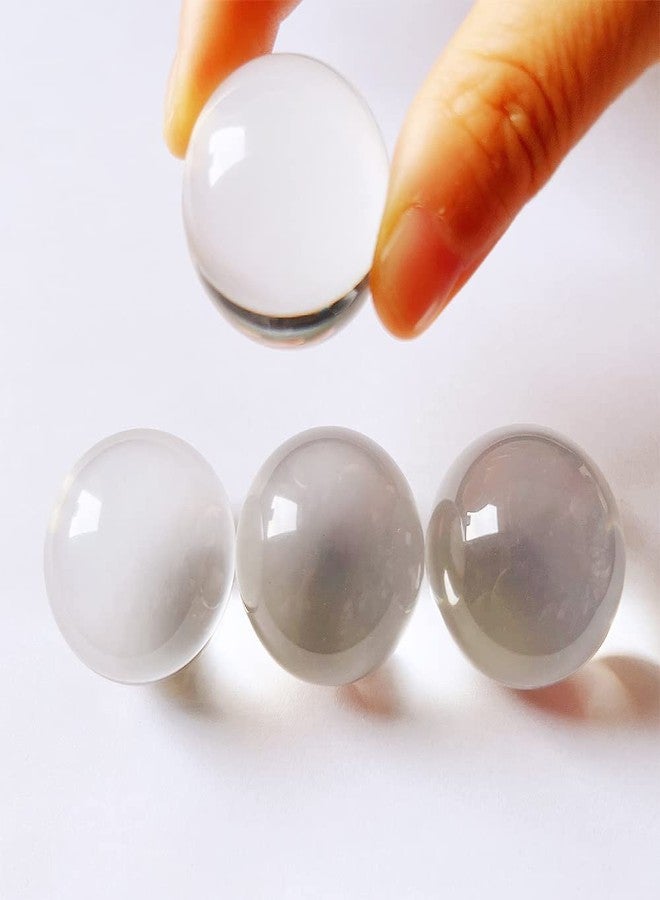 DSJUGGLING 3-Pack of 32mm Small Size Clear Acrylic Contact Juggling Ball Set, 3pcs of 1.26 inches Acrylic Ball to Manage Triangle of 3 or Pyramid of Multiple Balls Contact Juggling - Image 3